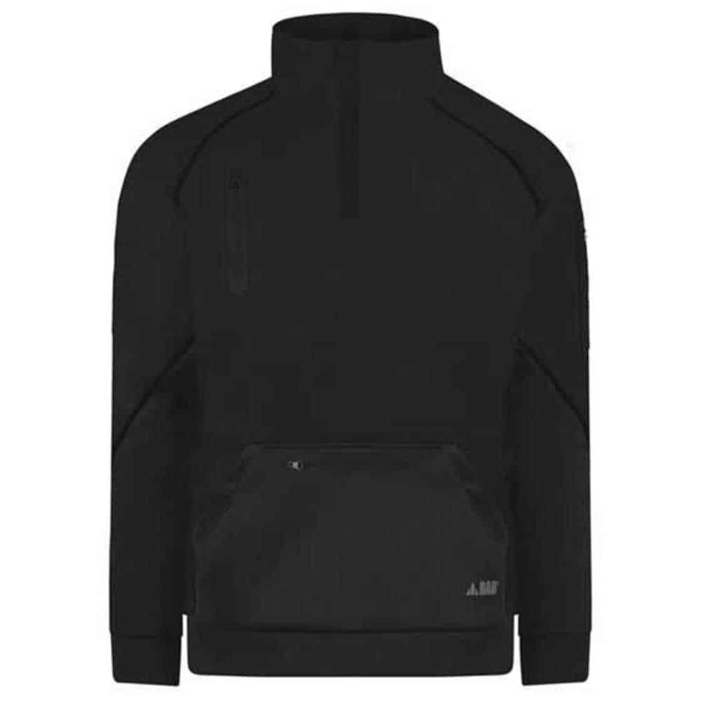 F2_Bad-Waterproof-Rain-Defend-Hi-Vis-Fleece-Zip-Jumper_Black