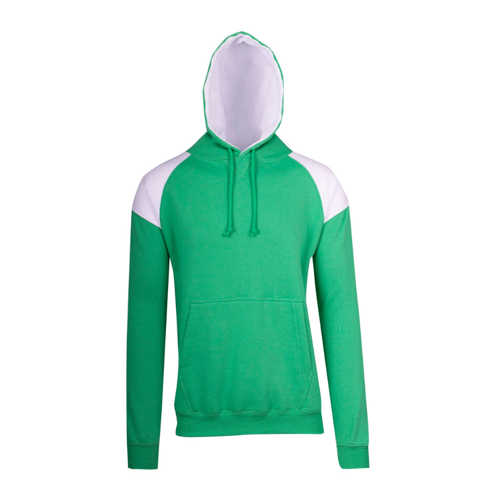 RM Mens Shoulder Contrast Panel Hoodie - F303HP