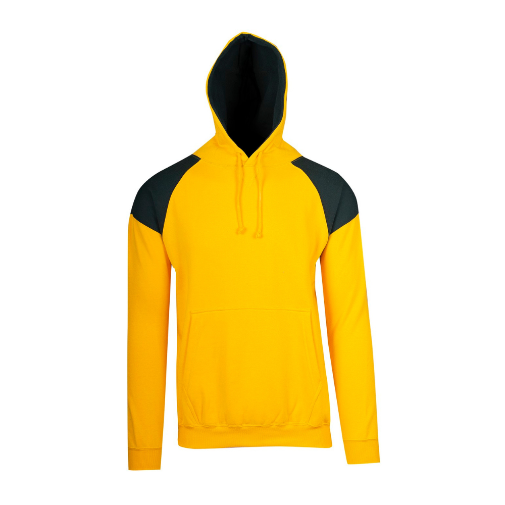 RM Mens Shoulder Contrast Panel Hoodie - F303HP
