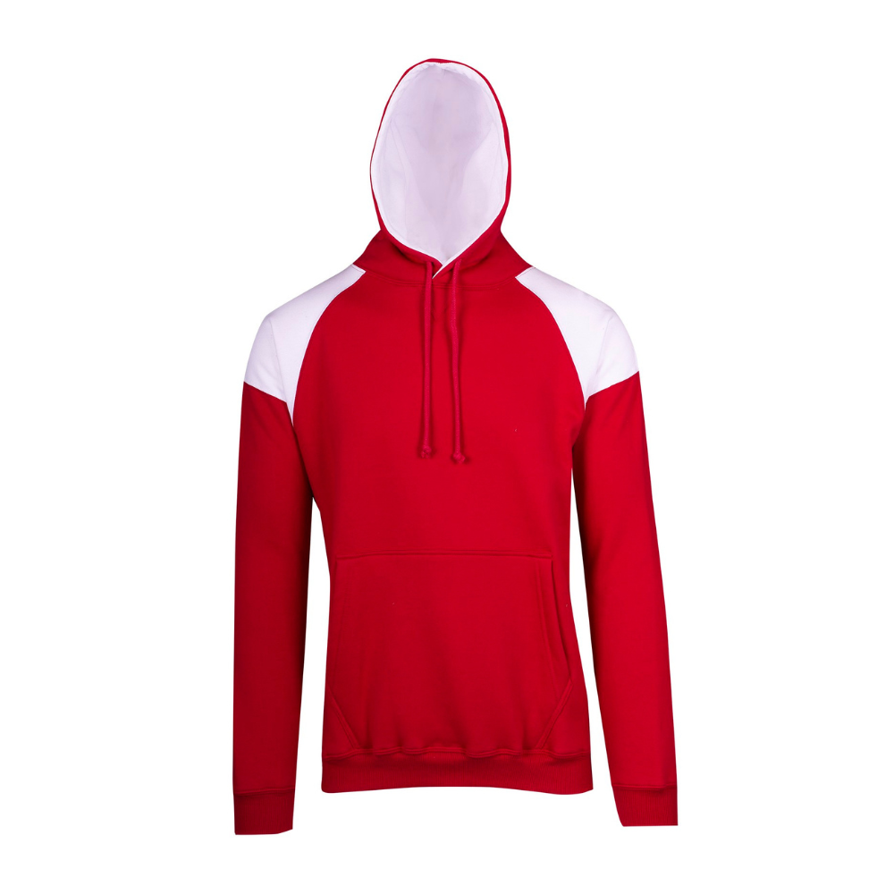 RM Mens Shoulder Contrast Panel Hoodie - F303HP