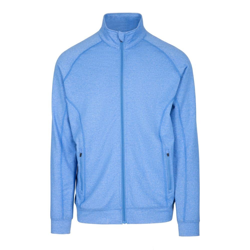 F390HZ Men's Greatness Heather Jacket-Royal Heather-front