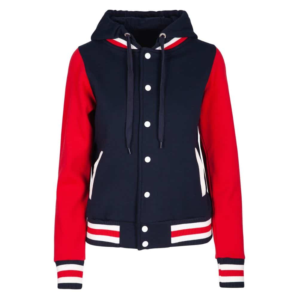 FB97UN_Ladies-Varsity-Jacket-Hood-Navy-Red-White