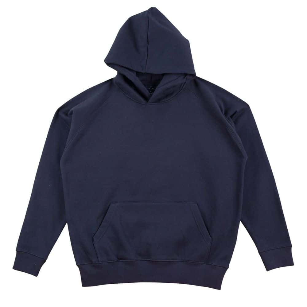 FL07K_WARM-HUG-Kids-Fleece-Hoodie-Navy