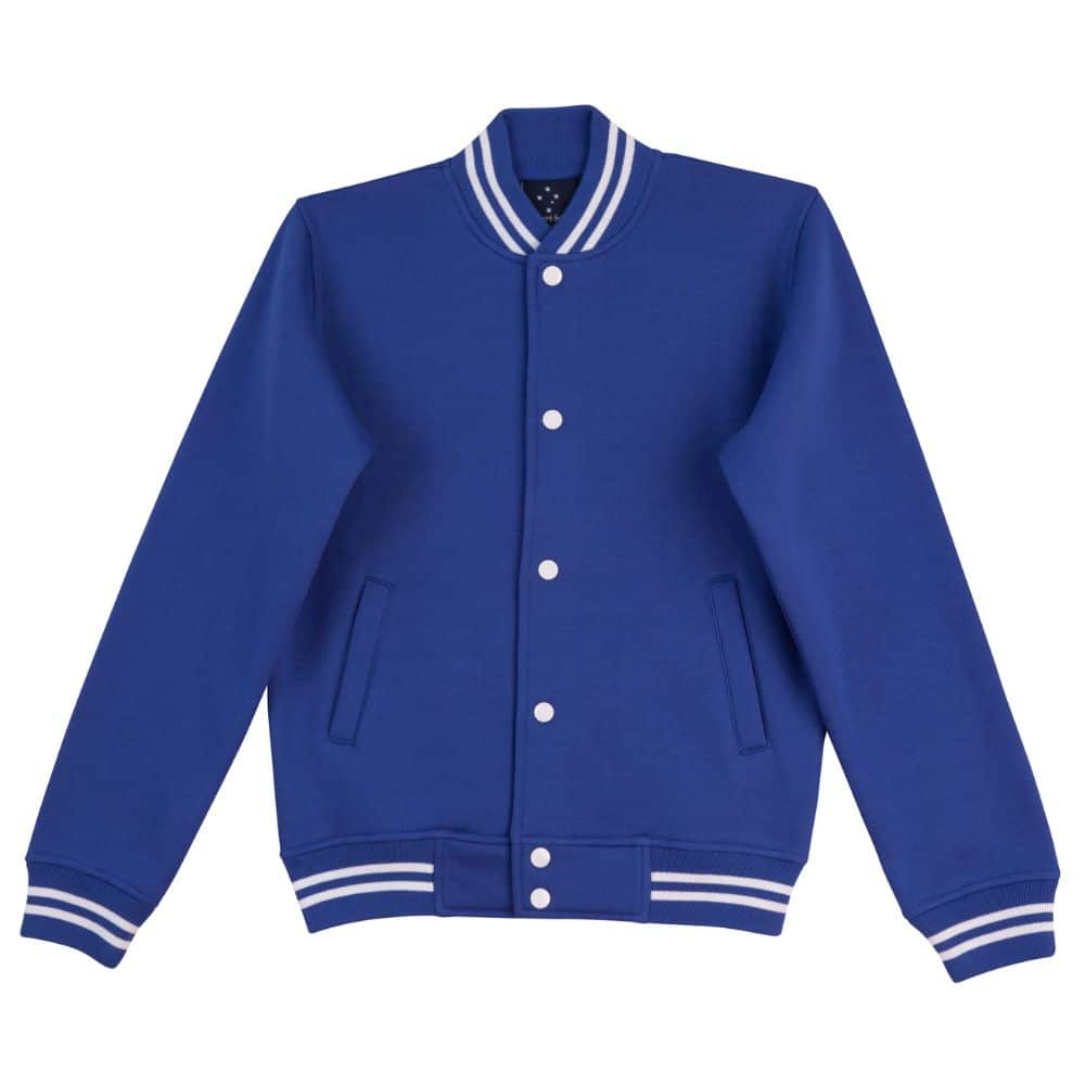 FL11K_FLEECE-LETTERMAN-Kids-Royal-White