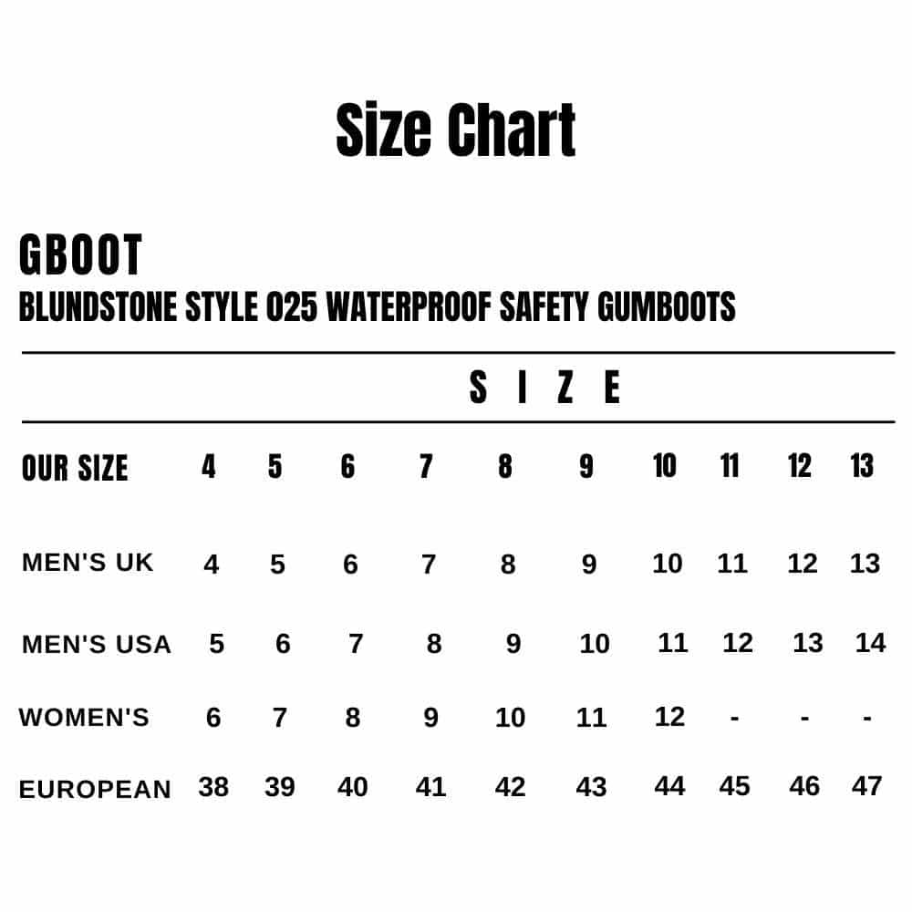 GBOOT_Bad_Blundstone-Style-025-Waterproof-Safety-Gumboots_Size-Chart