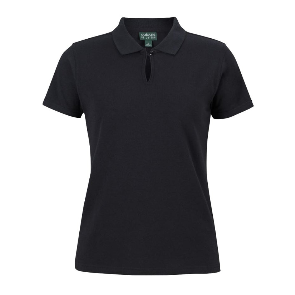 JB's 2STS1 C of C LADIES COTTON S/S STRETCH POLO