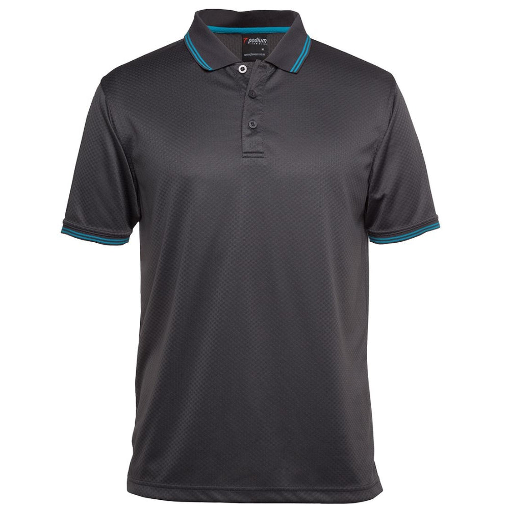 JB Jacquard Contrast Polo 7JCP