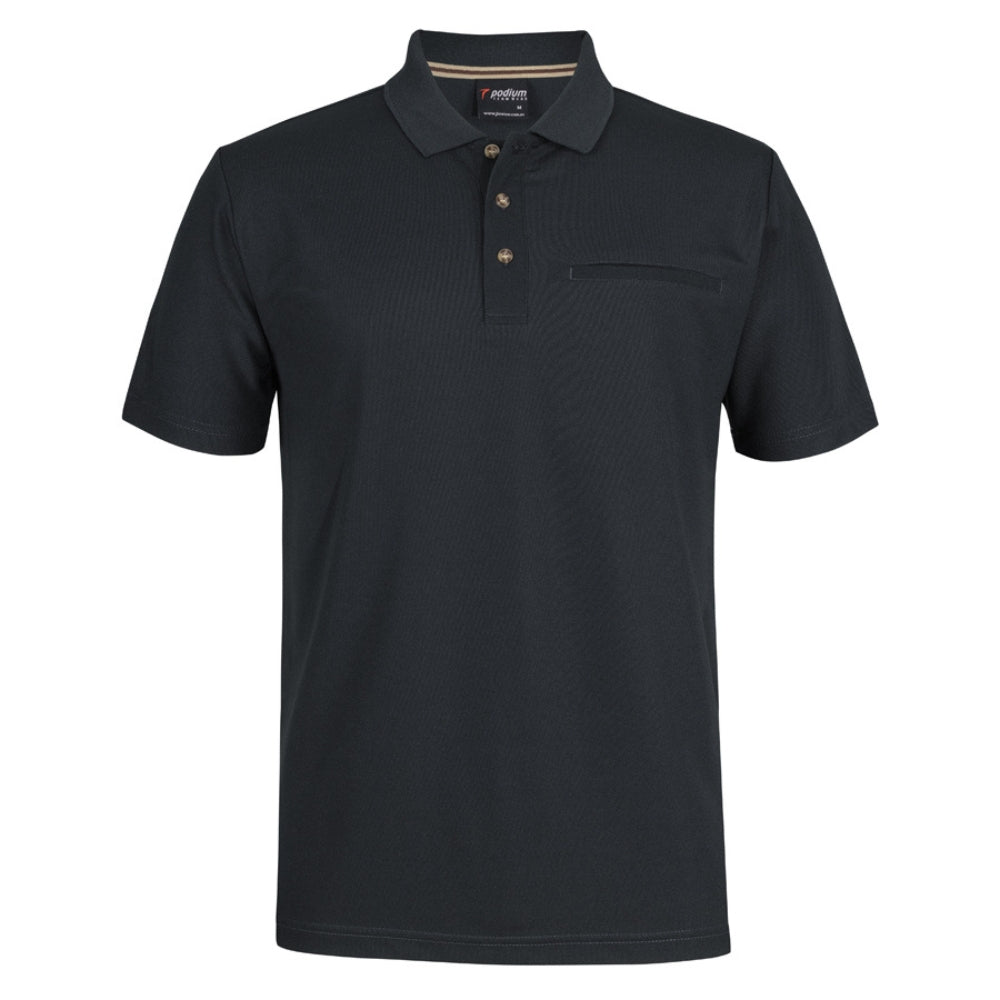 JB Recycled Polyester Pocket Polo 7SPR
