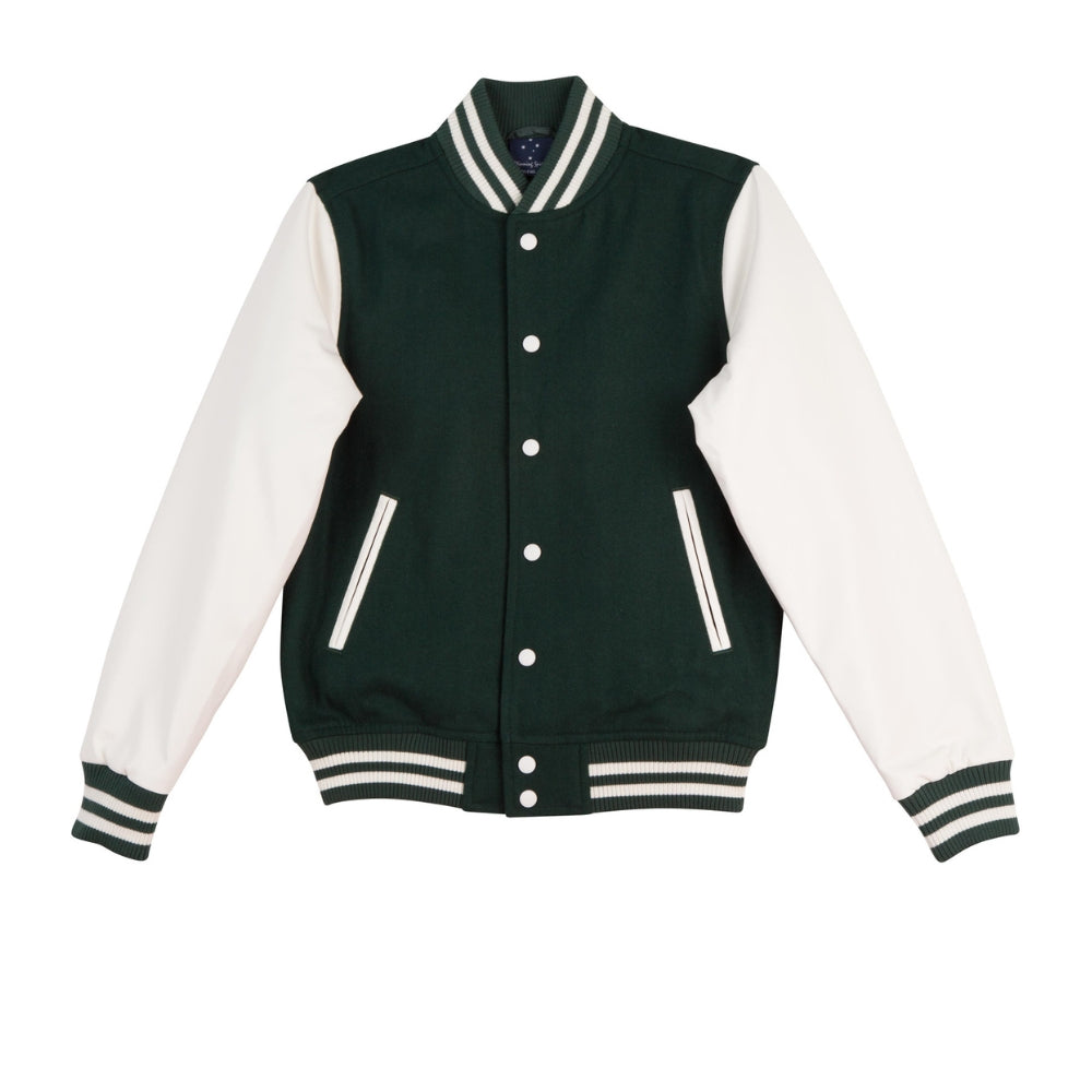 WS Wool Letterman Wool Blend Varsity Jacket Unisex - JK11