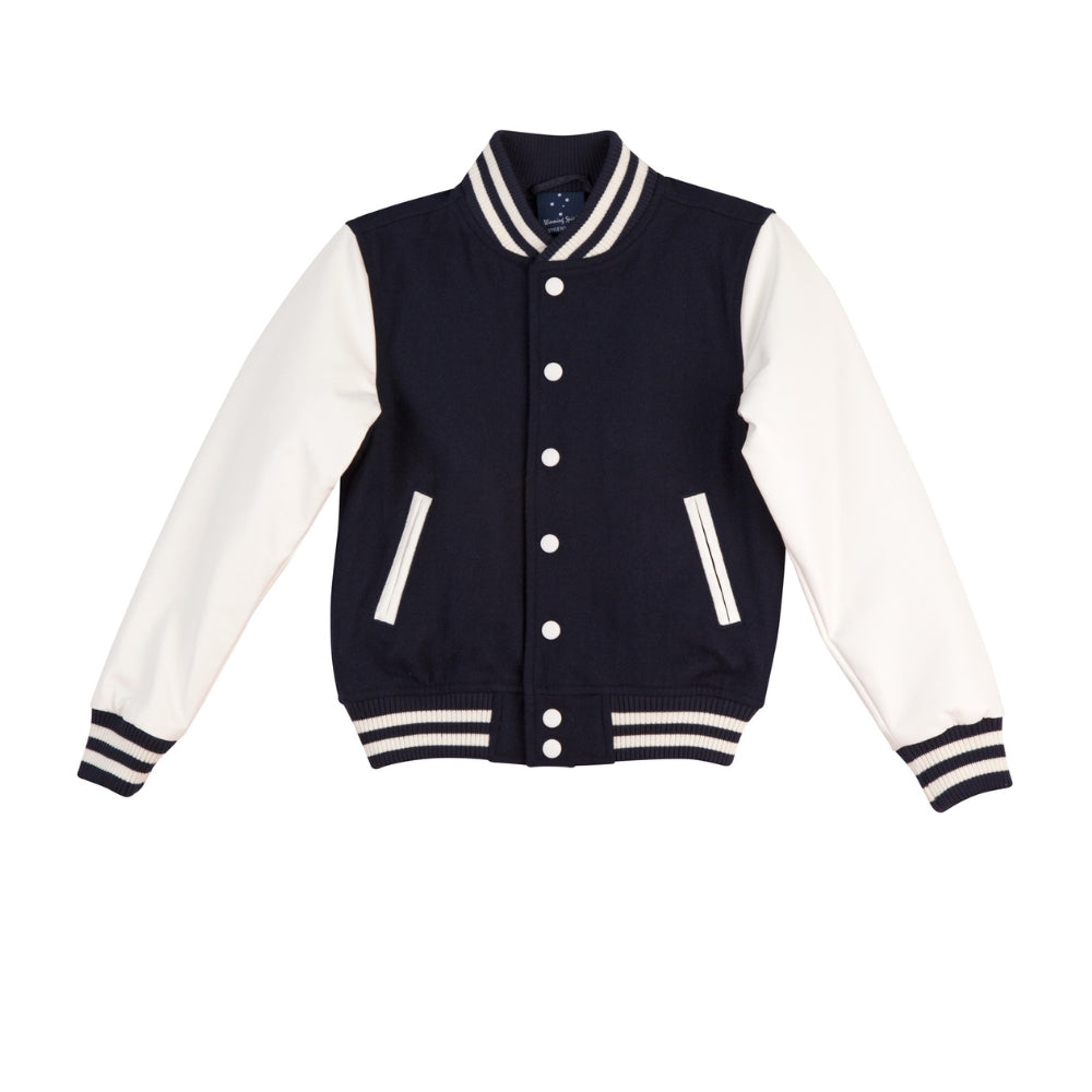 WS Wool Letterman Wool Blend Varsity Jacket Unisex - JK11