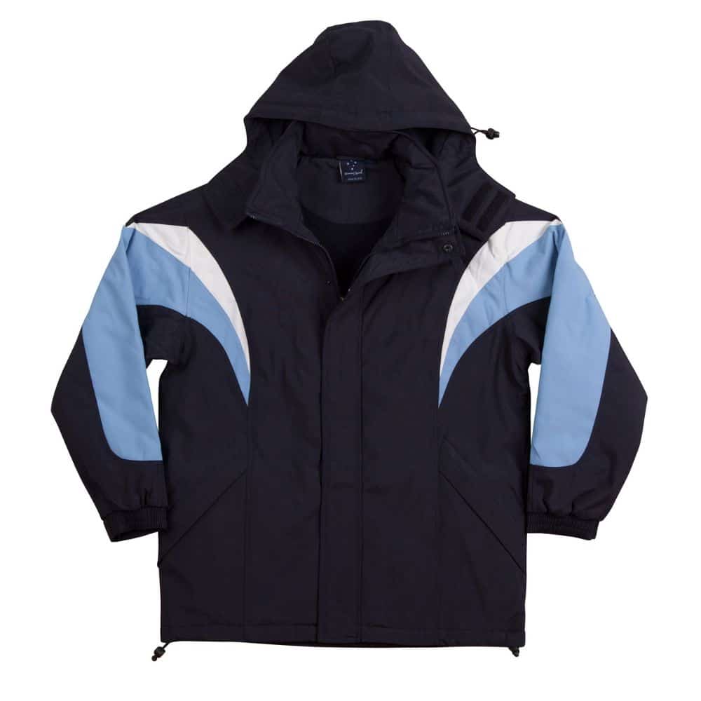 JK28_BATHURST-Tri-Colour-Jacket-With-Hood-Unisex-Navy-White.Skyblue