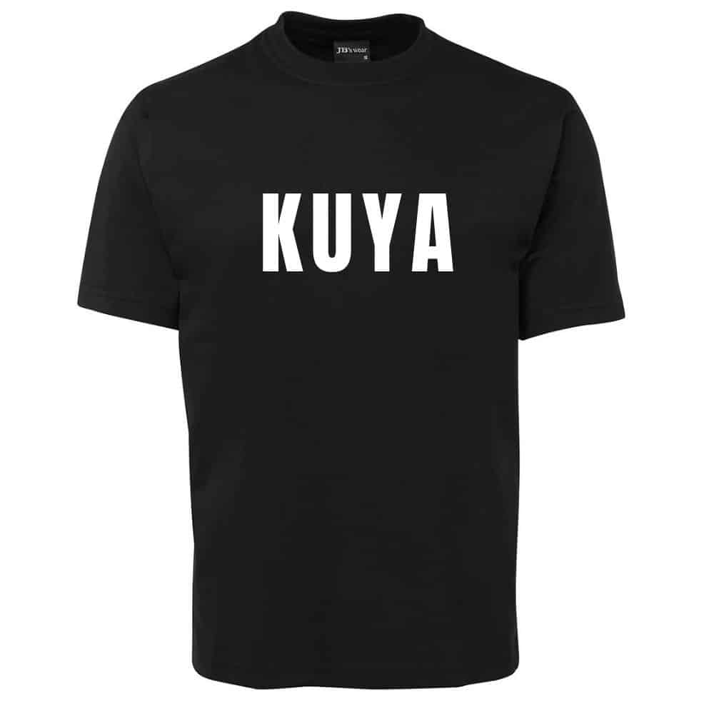 Kuya_Black Tees