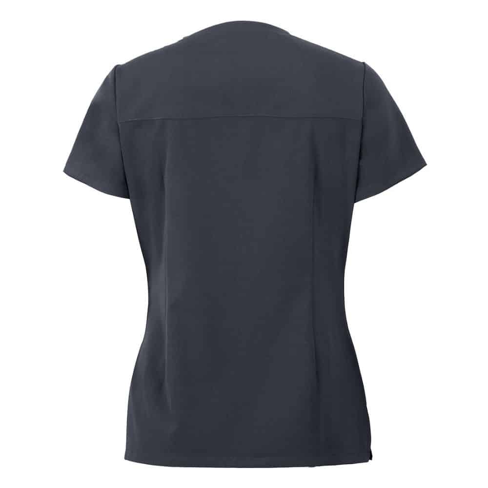 LADIES-NU-SCRUB-TOP-4SNT1-Graphite-back