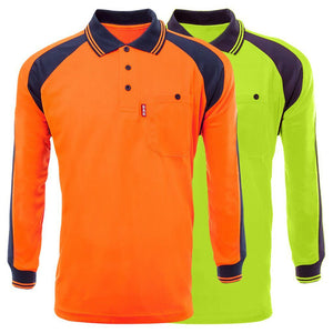 LSPOLO_Bad_Hi-Vis-LS-Polo-Shirt