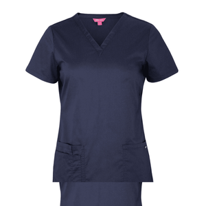 Ladies-Premium-Scrub-Top_Front