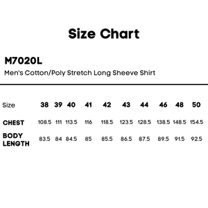 M7020L_Size-Chart