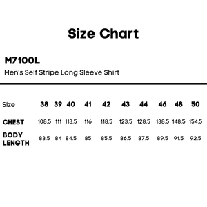 M7100L_Size-Chart