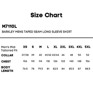 M7110L_Size-Chart