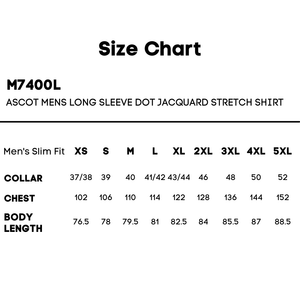 M7400L_Size-Chart