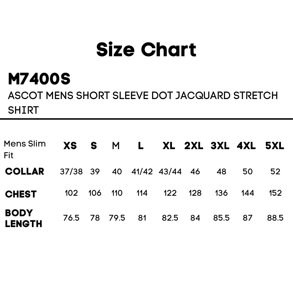 M7400S_Size-Chart