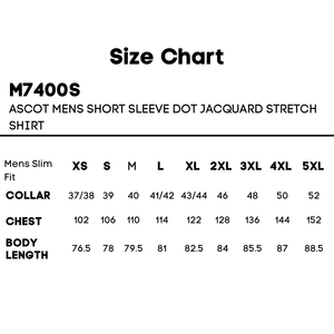 M7400S_Size-Chart