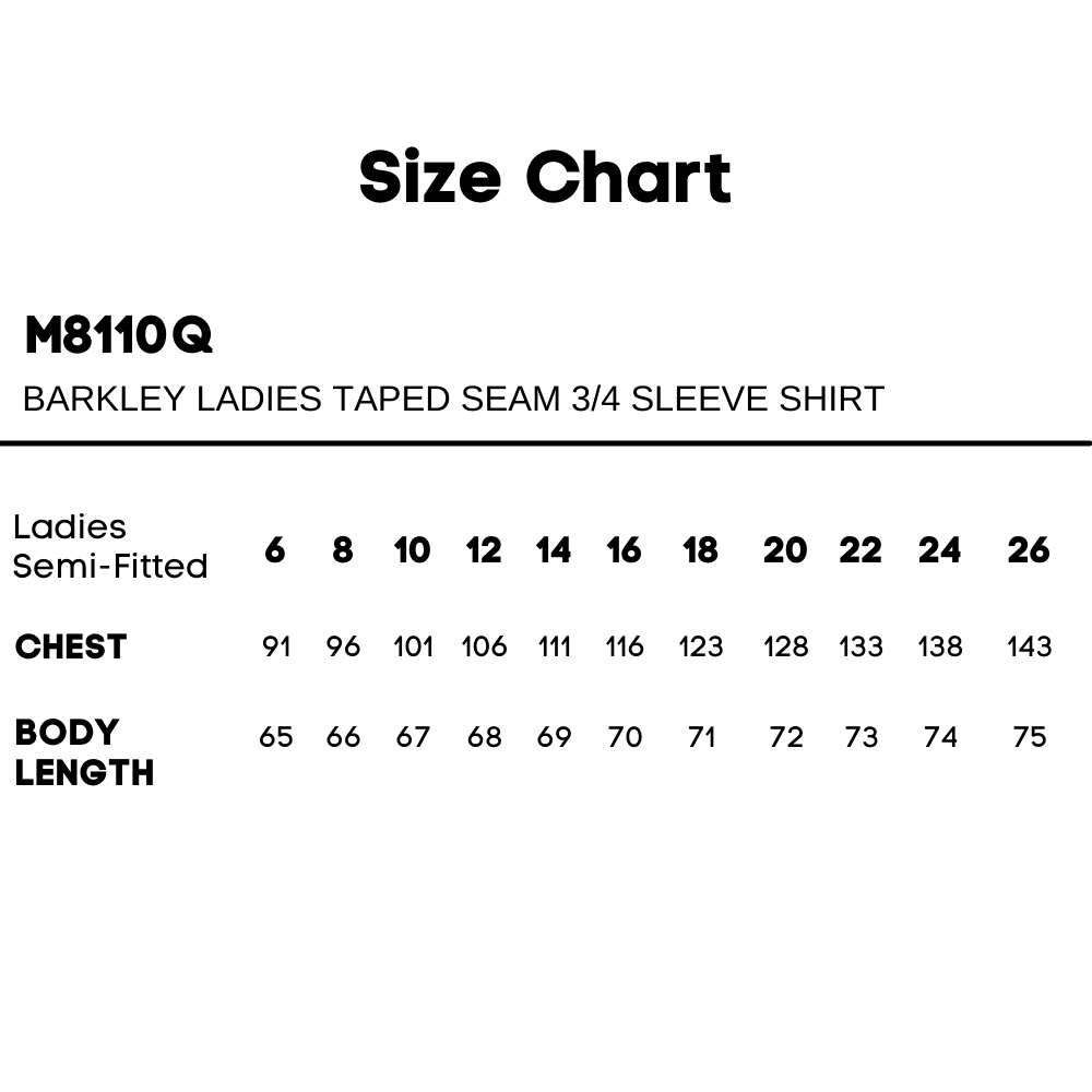 M8110Q_Size-Chart