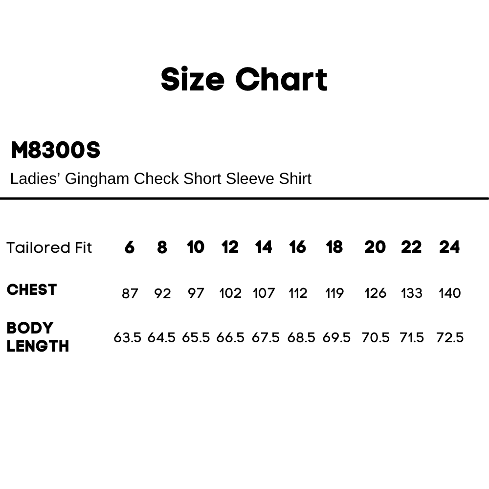 M8300S_Size-Chart