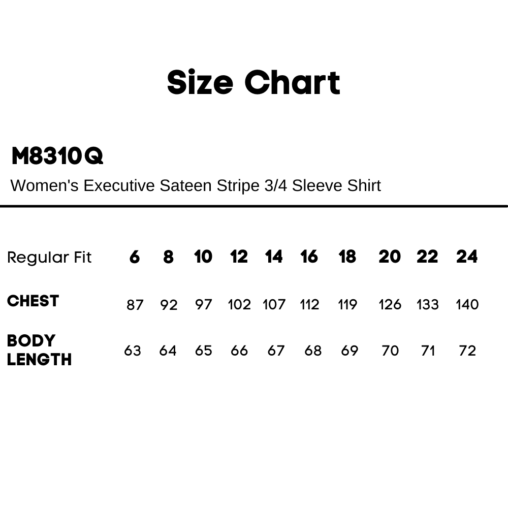 M8310Q_Size-Chart