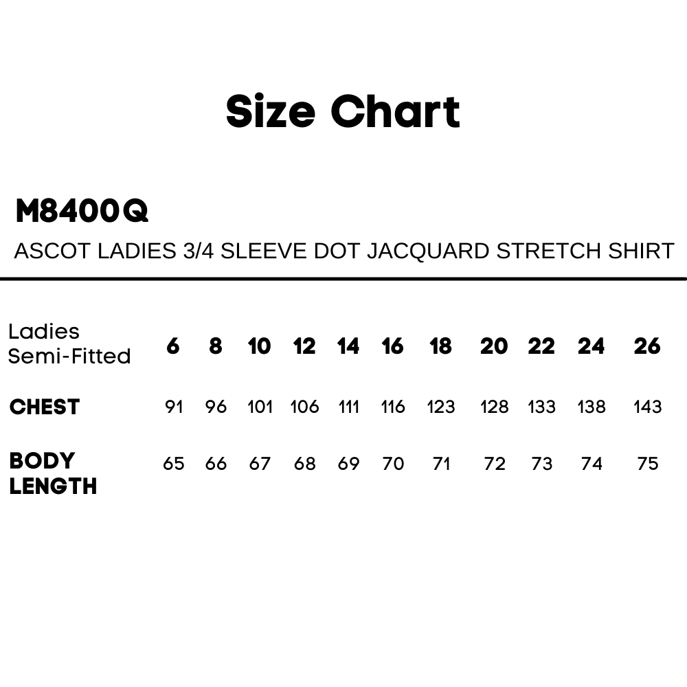 M8400Q_Size-Chart