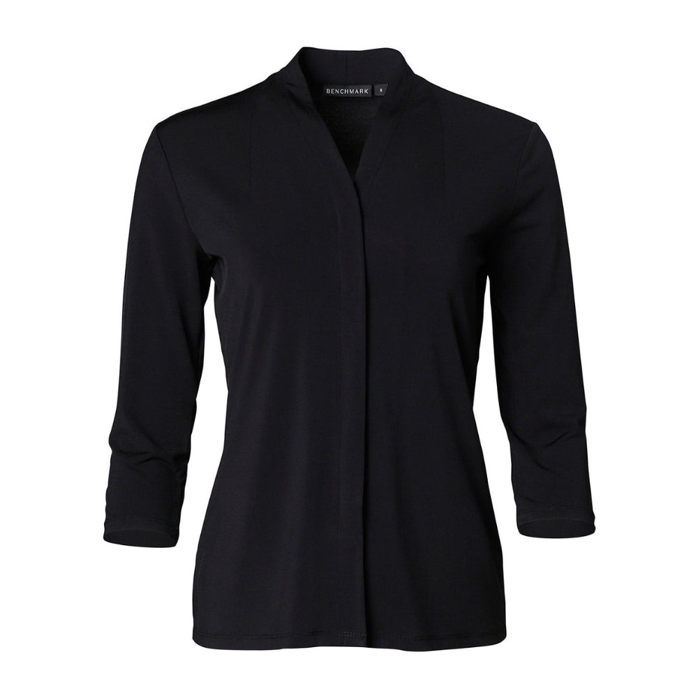 WS Ladies 3/4 Sleeve Stretch Knit Top Isabel - M8830