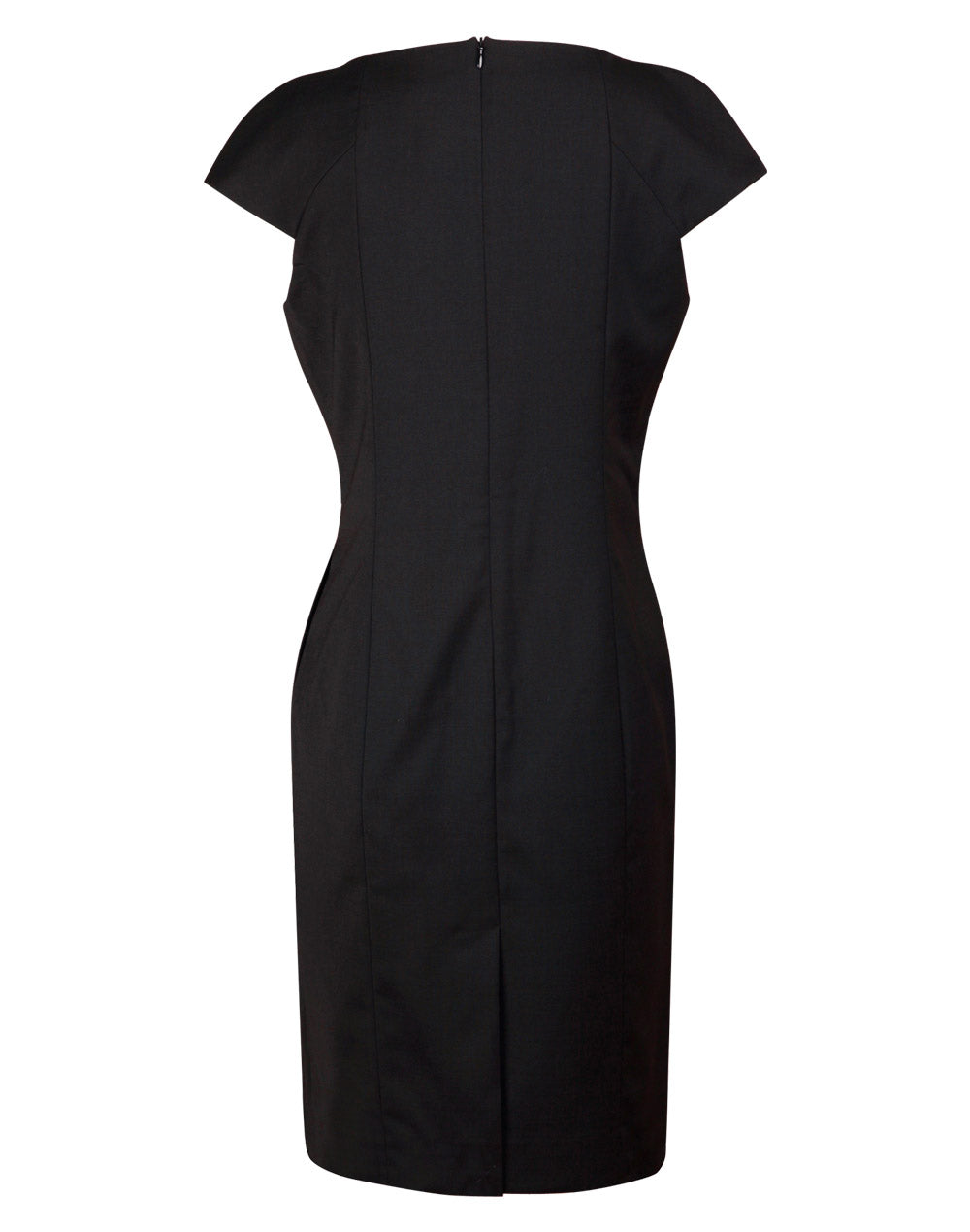 WS Ladies’ Wool Blend Stretch Cap Sleeve Dress - M9281