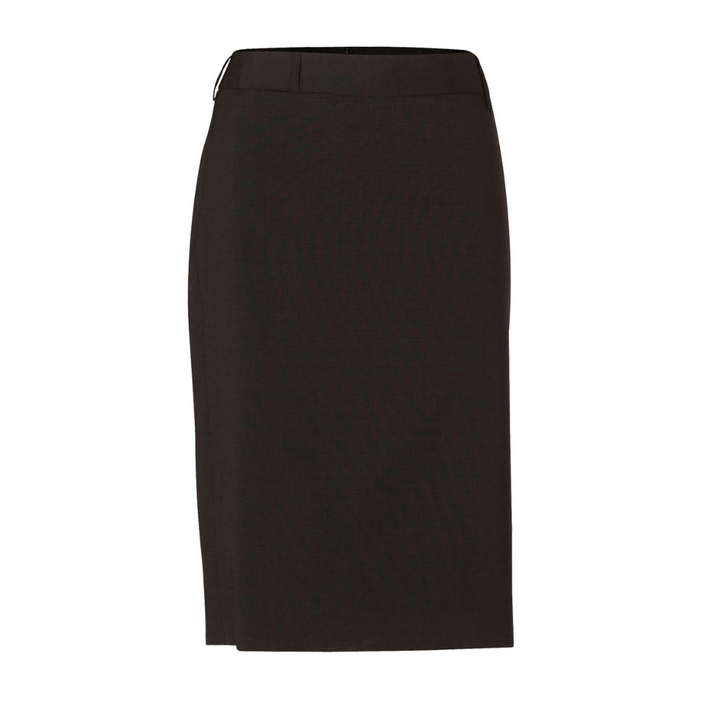 WS Women's Wool Blend Stretch Mid Length Lined Pencil Skirt - M9470