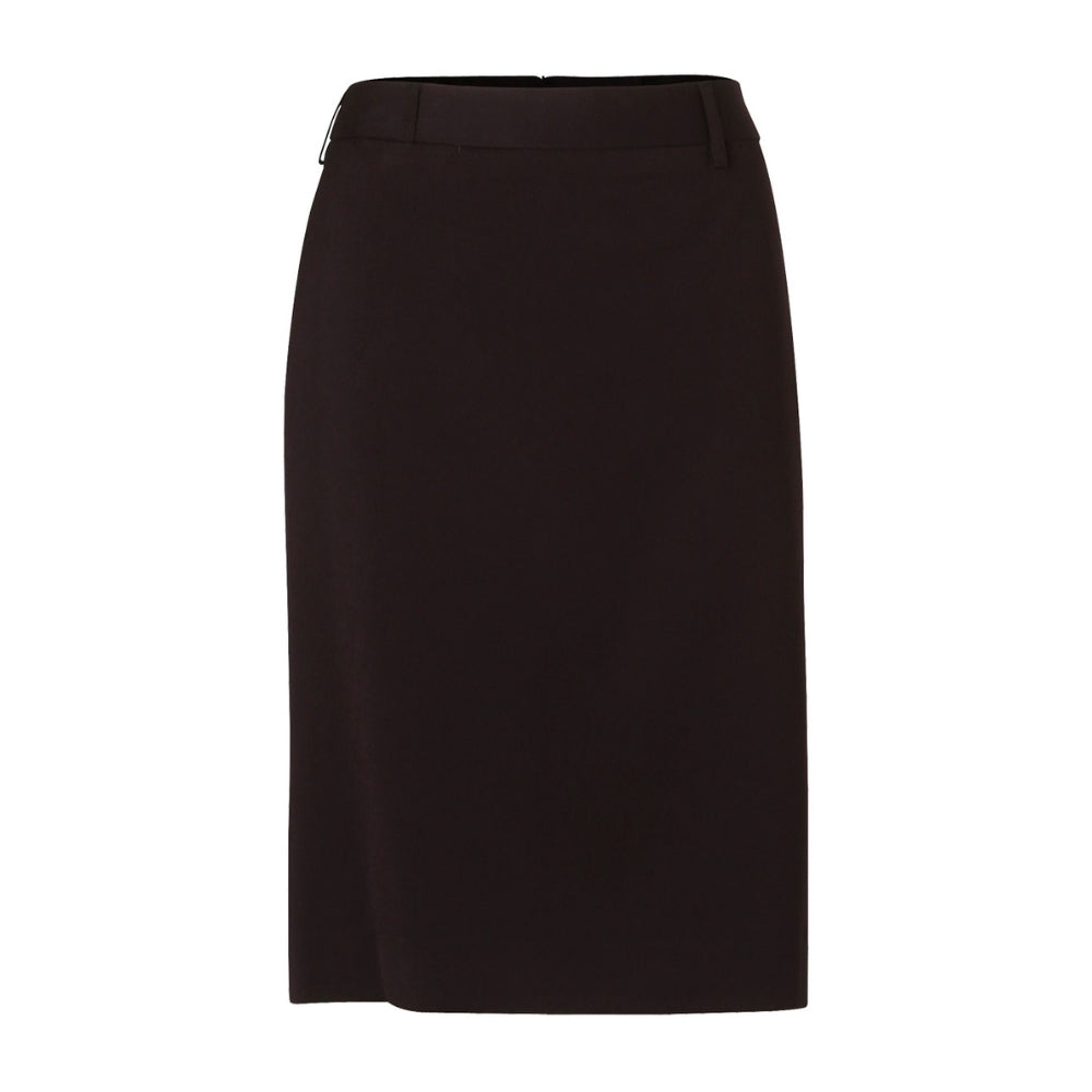 WS Women's Poly/Viscose Stretch Mid Length Lined Pencil Skirt - M9471