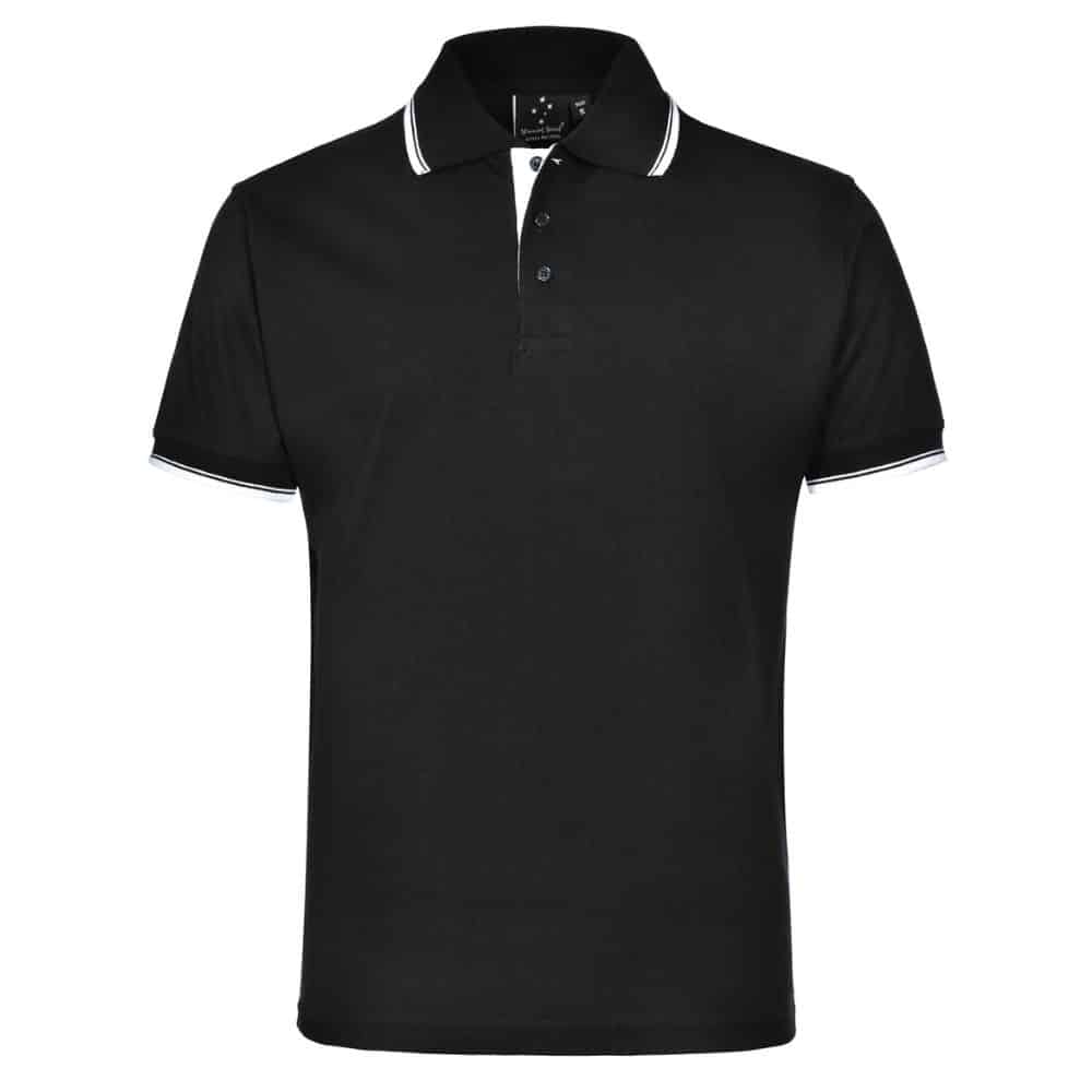 PS05_MACQUARIE-POLO-Unisex-Black-White