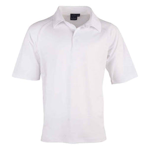 PS29K_CRICKET POLO Short Sleeve Kids-white