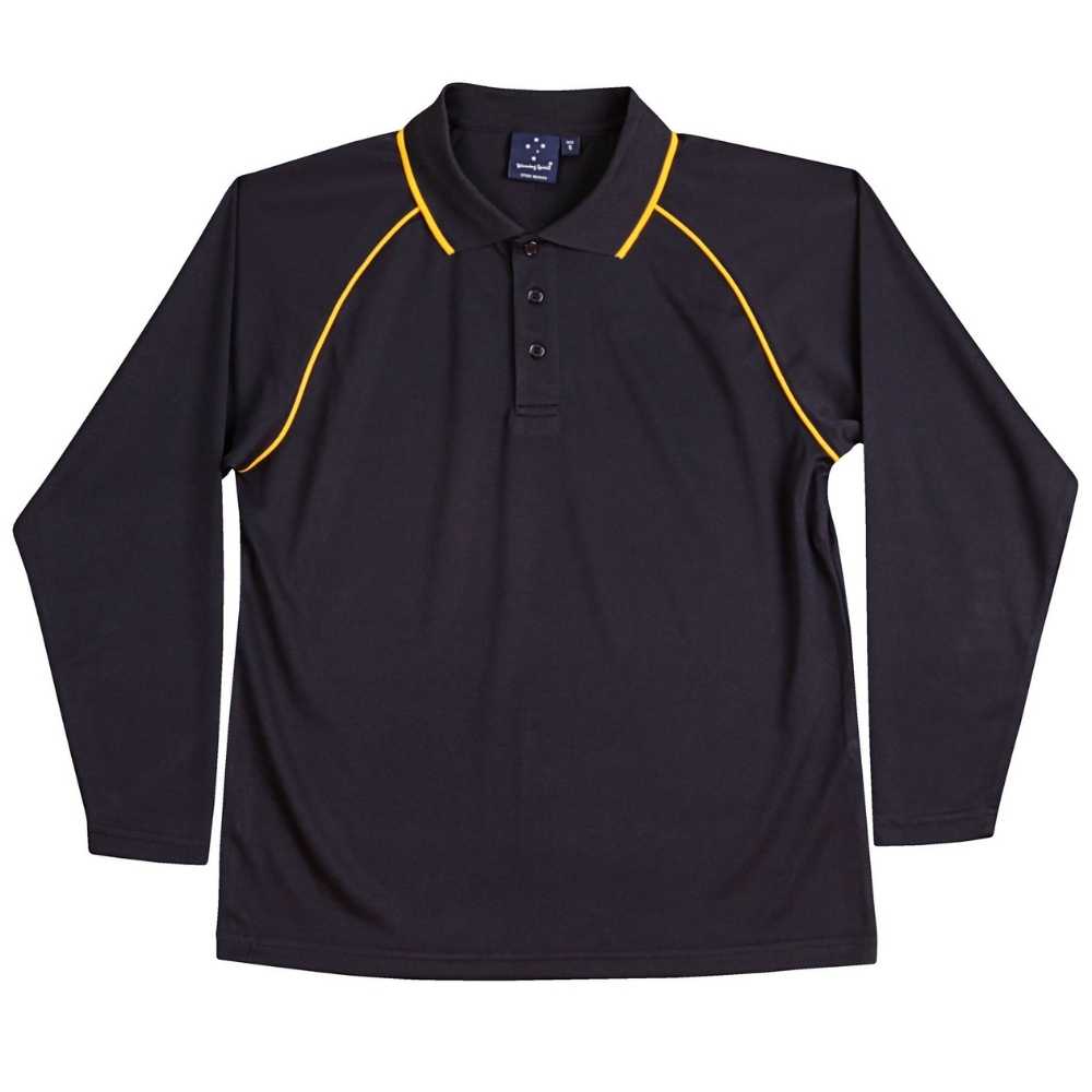 PS43K_Champion-Plus-Kids_Long-Sleeve-Polo_Navy-Gold