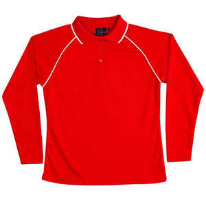 PS44_CHAMPION-PLUS-Ladies_Long-Sleeve-Polo_Red-White