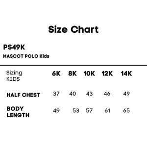 PS49K_Mascot-Polo-Kids_Size-Chart