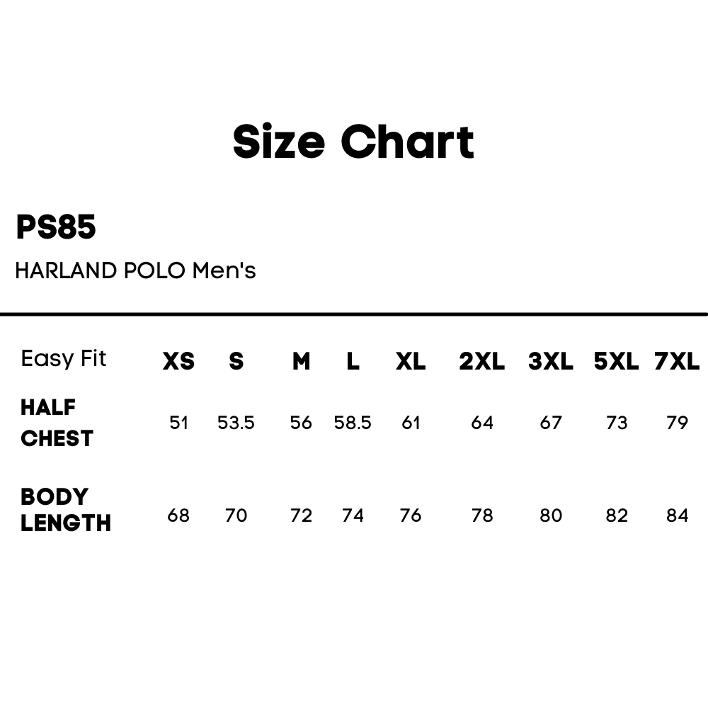 PS85_Size-Chart