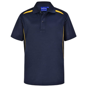PS93K_KIDS-SUSTAINABLE-POLYCOTTON-CONTRAST-SS-POLO-Navy-Gold