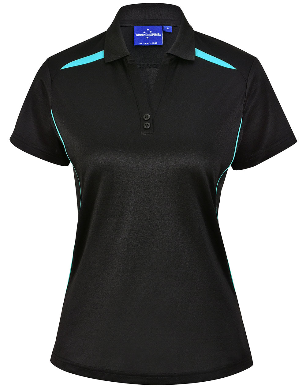 WS LADIES SUSTAINABLE POLY/COTTON CONTRAST SS POLO - PS94