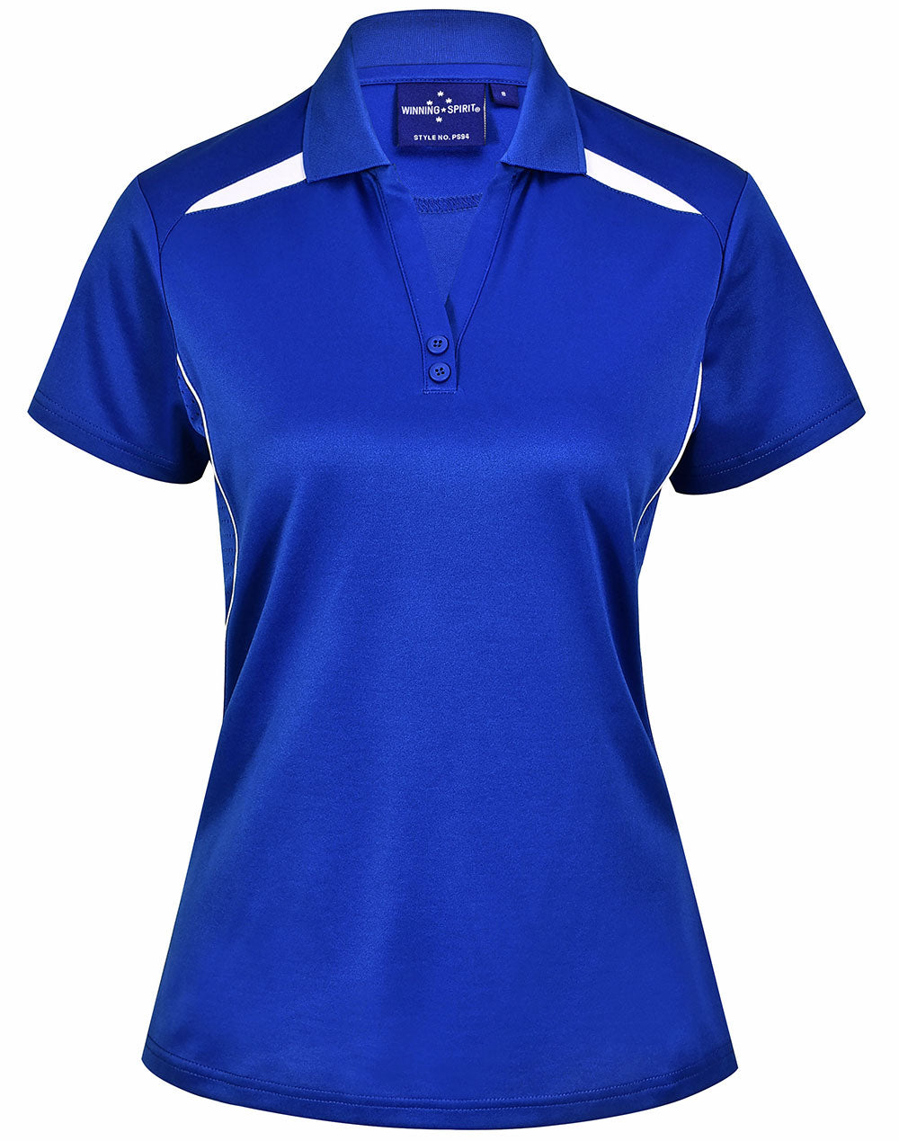 WS LADIES SUSTAINABLE POLY/COTTON CONTRAST SS POLO - PS94