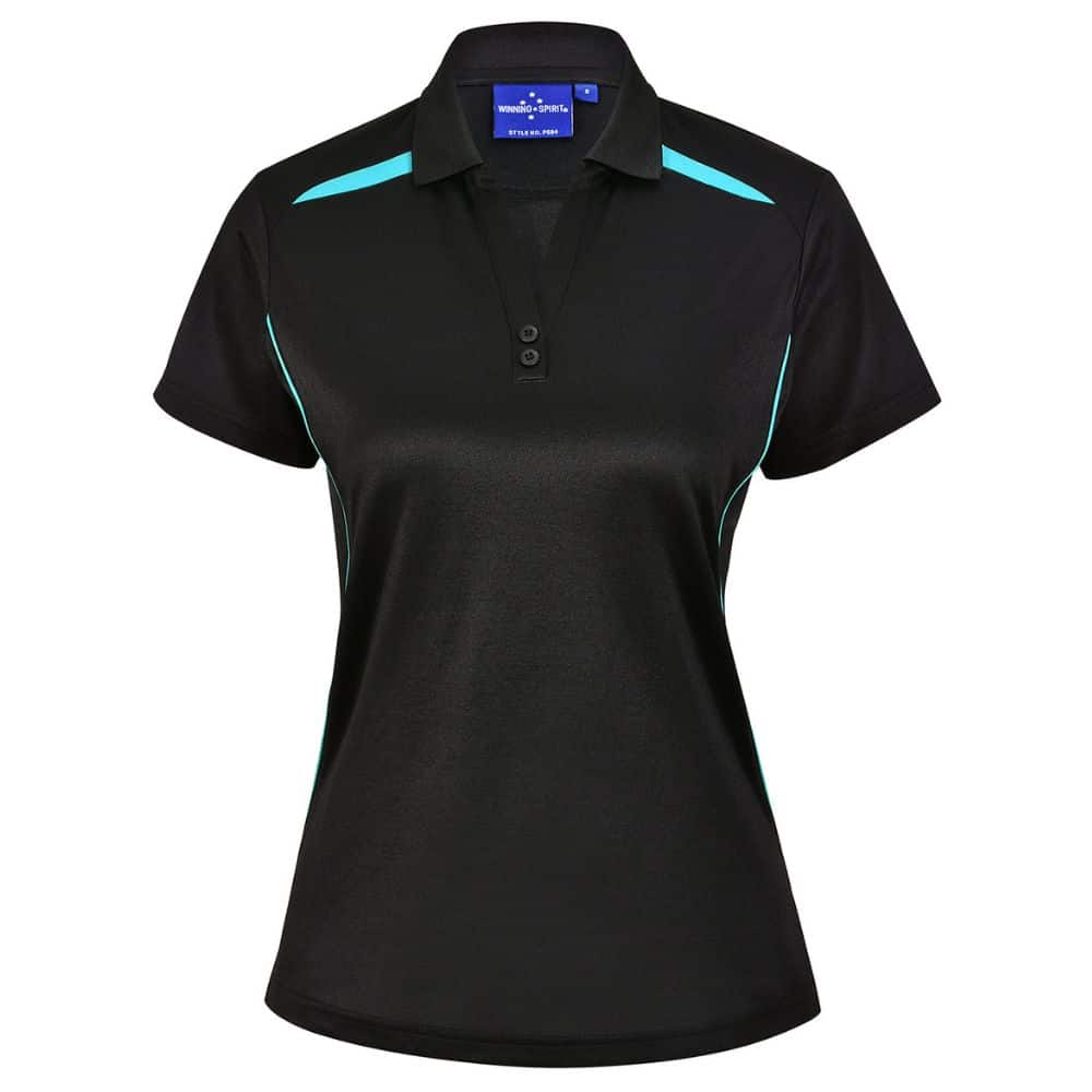 PS94_LADIES-SUSTAINABLE-POLYCOTTON-CONTRAST-SS-POLO-Black-Teal