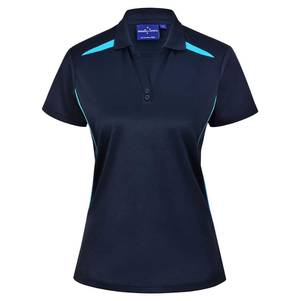 PS94_LADIES-SUSTAINABLE-POLYCOTTON-CONTRAST-SS-POLO-Navy-Aqua-Blue