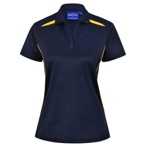 PS94_LADIES-SUSTAINABLE-POLYCOTTON-CONTRAST-SS-POLO-Navy-Gold