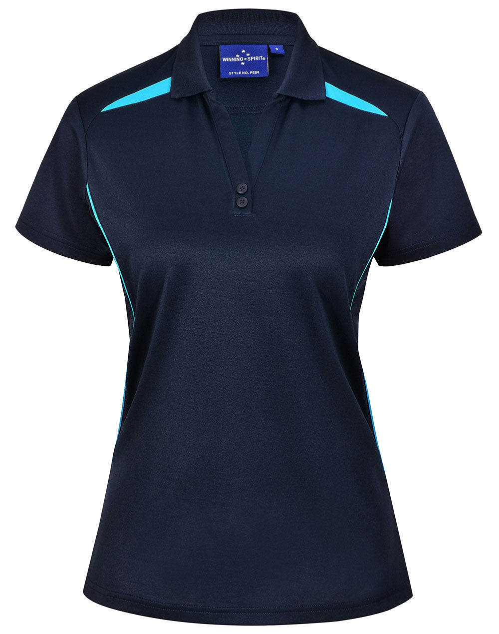 WS LADIES SUSTAINABLE POLY/COTTON CONTRAST SS POLO - PS94