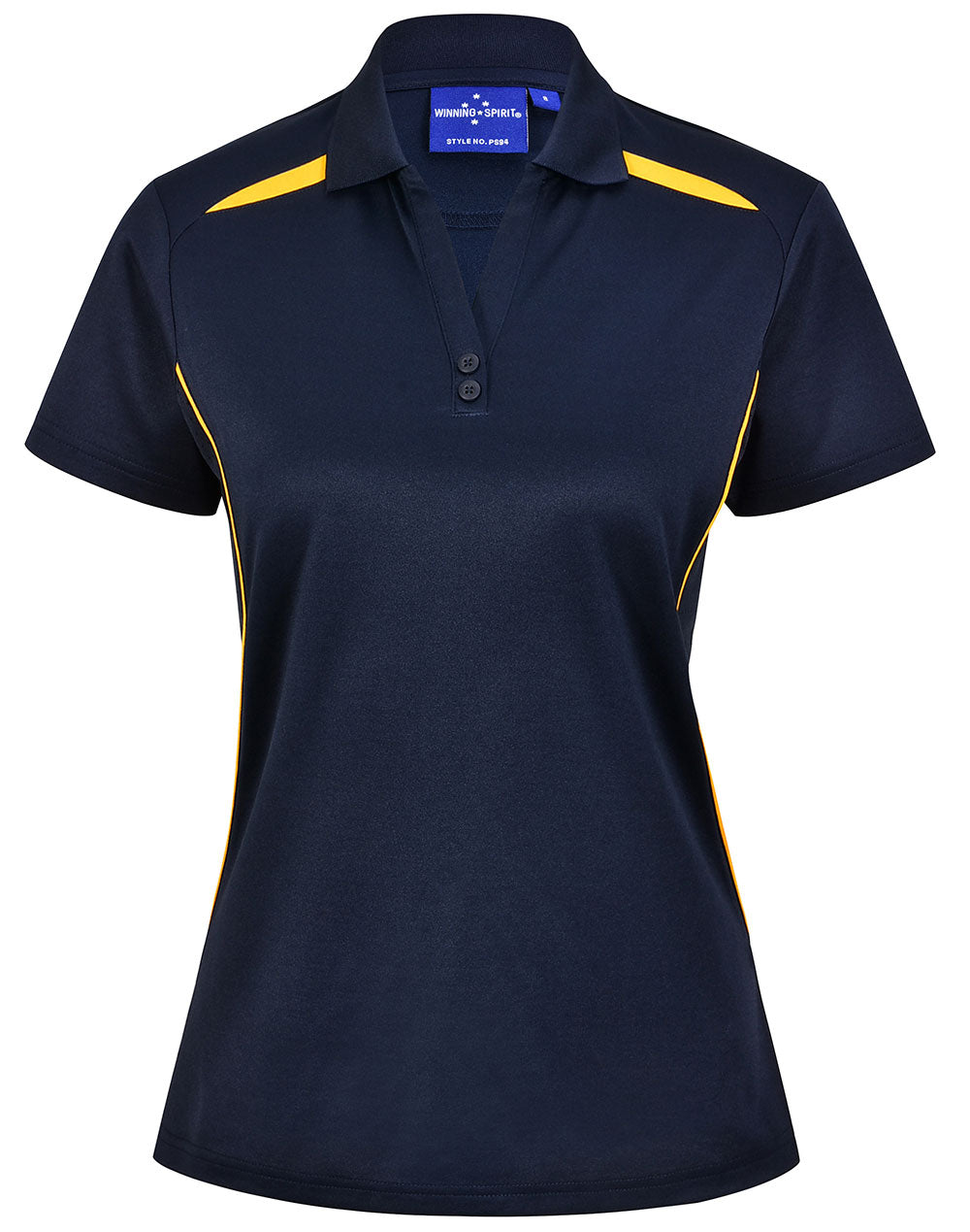 WS LADIES SUSTAINABLE POLY/COTTON CONTRAST SS POLO - PS94