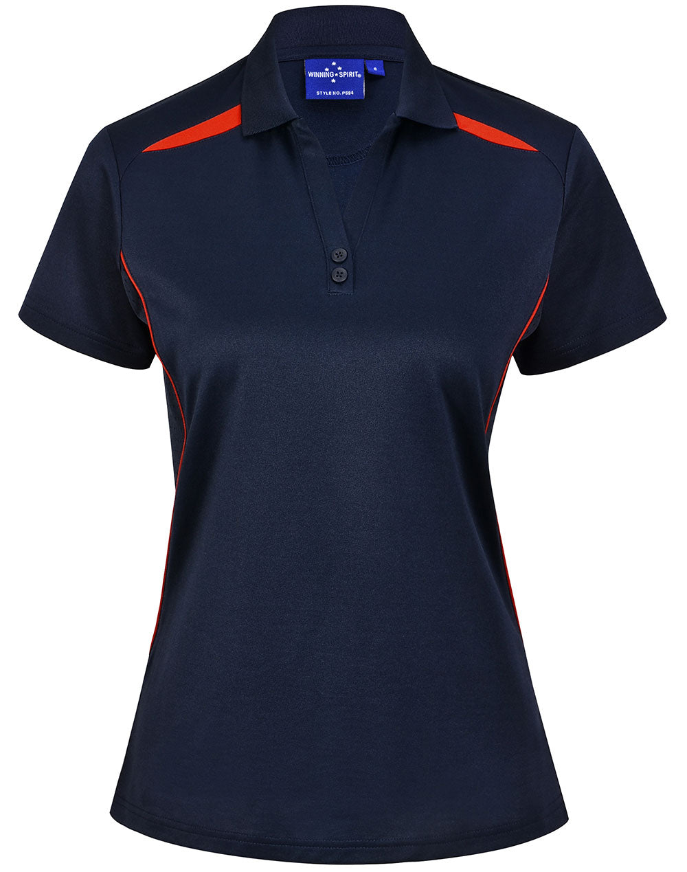 WS LADIES SUSTAINABLE POLY/COTTON CONTRAST SS POLO - PS94