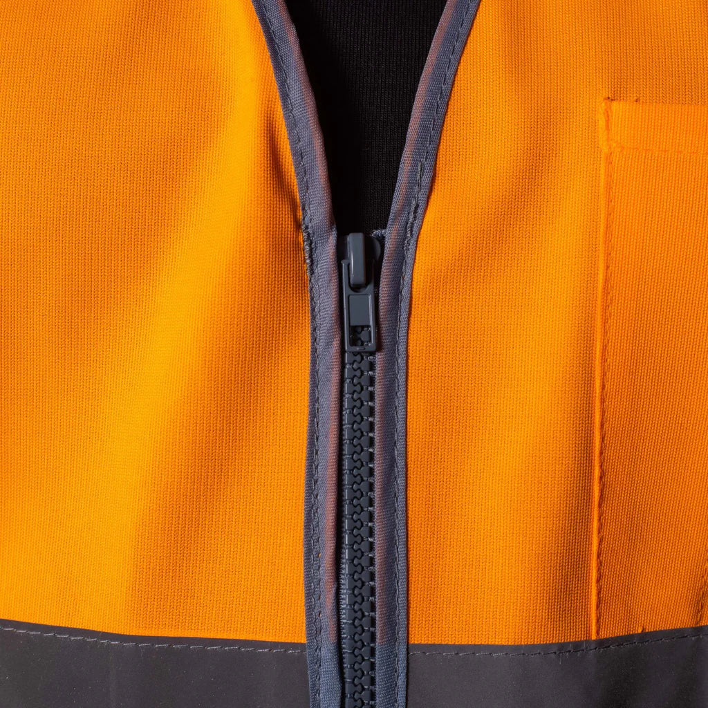 BD Hi-Vis Day/Night Zip Safety Vest