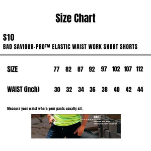 S10_Bad_Saviour-Pro-Elastic-Waist-Work-Short-Shorts_Size-Chart